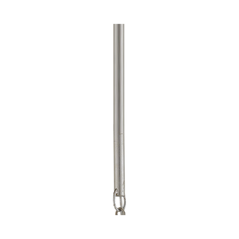 18" (4) Contemporary Silver Leaf Extension Rods