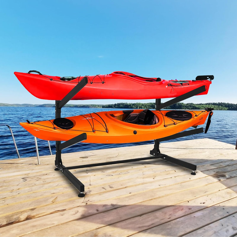Support de rangement pour kayak autoportant
