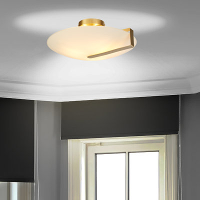 Aijah Glass Flush Mount
