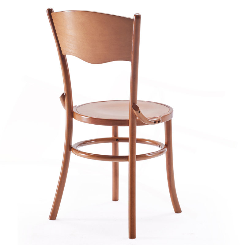 Ensemble de salle à manger en bois massif de 2 chaises de cuisine et de salle à manger de style campagnard rustique, entièrement assemblées