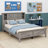 Ranee Farmhouse Platform Bed With Double Sliding Barn Door, Rustic Wood Bed Withcharging Station, Wood Slats Support-1513073272-1529064104