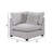 Upholstered Corner Grey