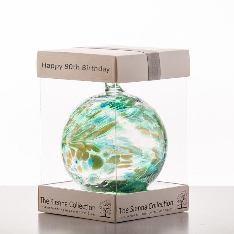 10cm Friendship Ball - Happy 90th Birthday