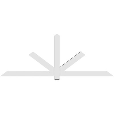 Support de pignon en PVC de qualité architecturale Kennewick
