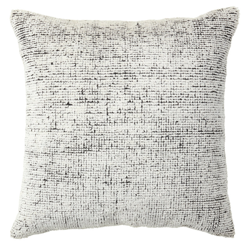 Coussin Bacci, Crème, Carré 24 po, Polyester