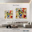 Peinture avec centre vert-636587251