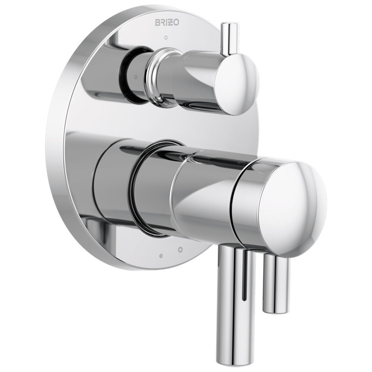 Odin® TempAssure® Thermostatic Valve with Integrated 3-Function Diverter Trim
