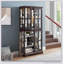 Vitrine Curio, vitrine antique avec portes en verre-712261546