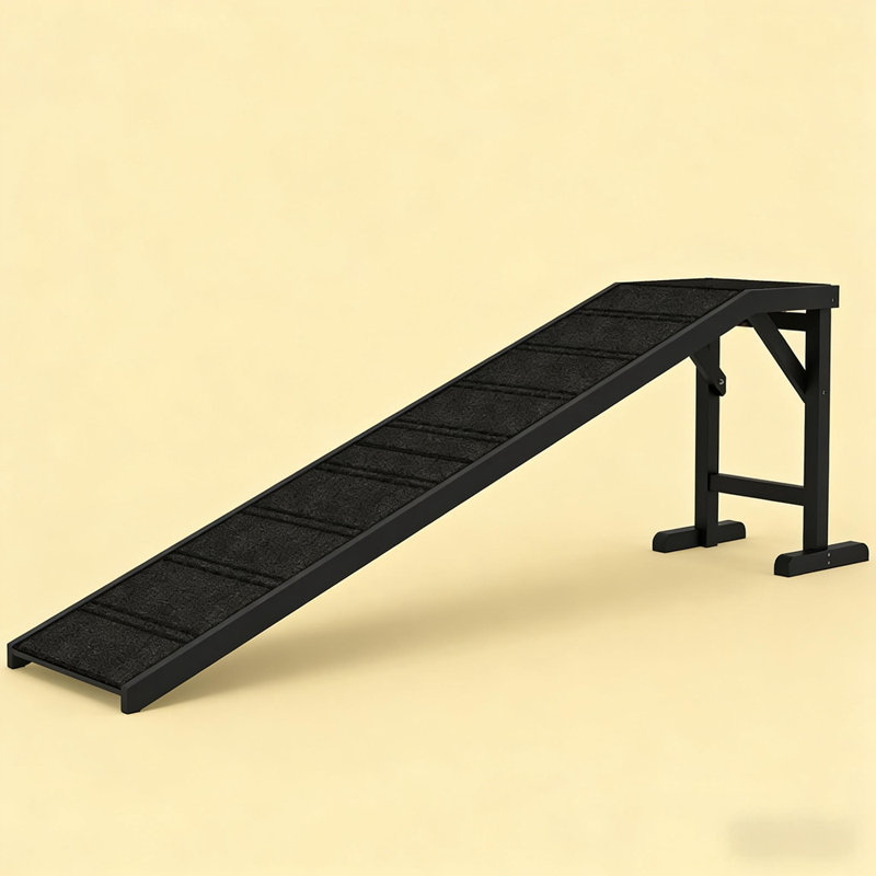 Rampe noire, rampe pour animaux de compagnie
