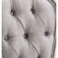 Ensemble de 2 chaises d'appoint Ariadne en velours et finition platine antique