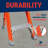 10 ft. Fiberglass Pinnacle Platform Ladder with 300 lbs. Load Capacity Type IA Duty Rating