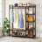 Anae 47.24'' Industrial Pipe Clothing Rack