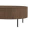 Table basse moderne en bois avec tiroirs