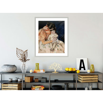 «Mother and Child» par Mary Cassatt - impression numérique sur toile