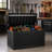 120 Gallon Lockable Resin Deck Box with Wheels