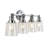 Reba Iron/Seeded Glass Classic Cottage LED Vanity Light-710652009