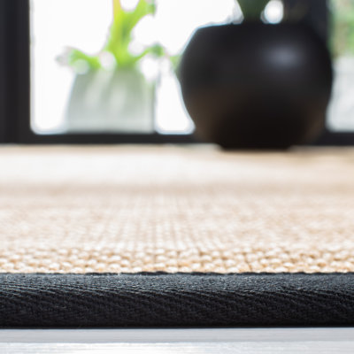 Tapis uni en fibres de sisal Trinidad