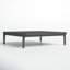 Filmore 39.37'' Powder Coated Aluminum Outdoor Coffee Table