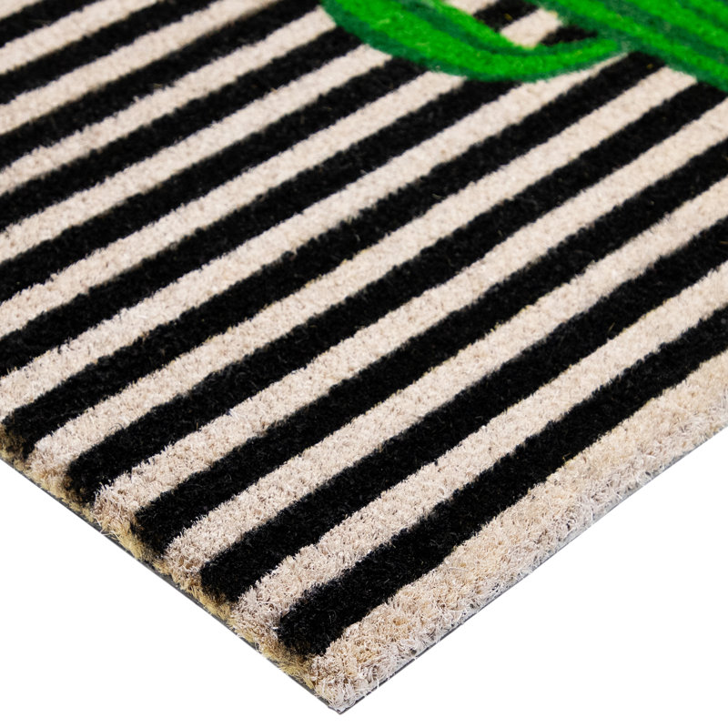 Paillasson d'extérieur 30 po x 18 po Cactus