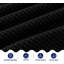 Housse extensible pour fauteuil à coussins carrés / rectangulaires extensible-34354807