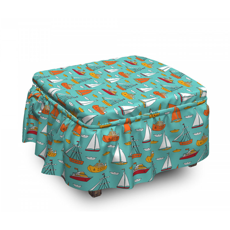 Housse pour repose-pieds navires de mer bateau