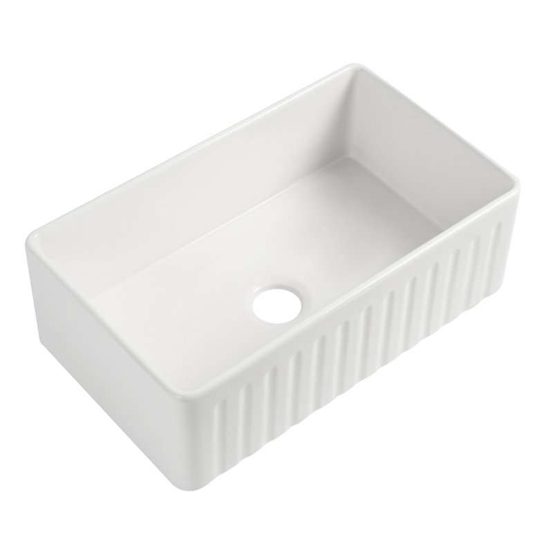 Évier de 33 po x L 20 po avec grille et crépine - insonorisation, chaleur, bol antirouille et rouille profonde, cuisine facile à nettoyer