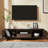 Entertainment Center TV Stand For TV Ups To 70” Mid Century TV Console Media Console with Storage-948005318