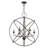 Lesperance 6-Light Steel Globe Chandelier-1470510440