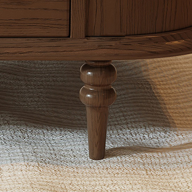 Table basse de style américain, Brun