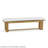 Solid Wood Teak Outdoor Bench