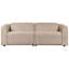 2 Seater Corduroy Electric Recliner Sofa with USB Port Sand Beige Bozhan