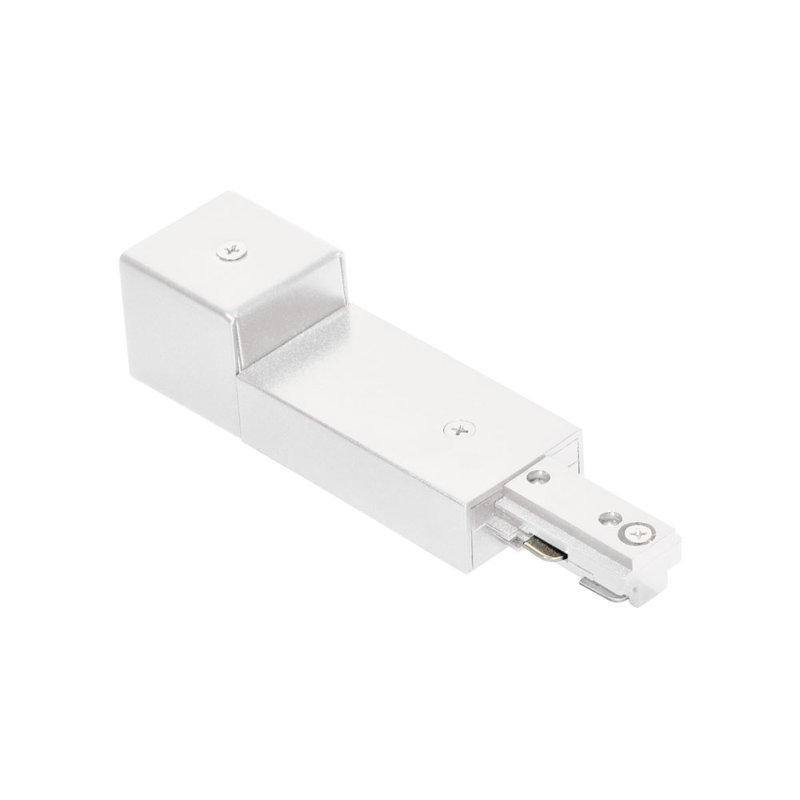 Conduit End Feed, White