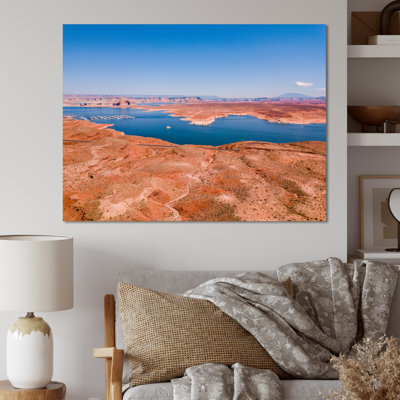 Vue aérienne du lac Powell