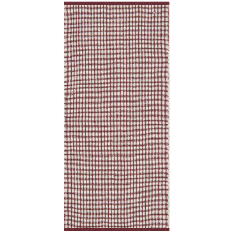 Cayman Hand Woven Cotton Rug, Runner 2'3" x 8'