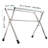 Rebrilliant Adjustable Folding Double Track X-shaped Drying Rack with Wheels