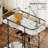 Bar Cart with Glass Holder, Wine Rack-89079950