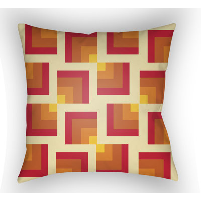 Moderne Square Indoor/Outdoor Throw Pillow Cover & Insert