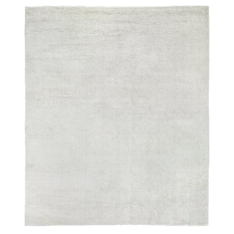 Calla Area Rug in White, Rectangle 14' x 18'