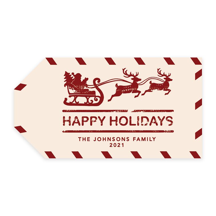Classic Gift Labels Sticker The Holiday Aisle
