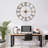 16" Numeral Analog Decorative Wall Clock-750513448