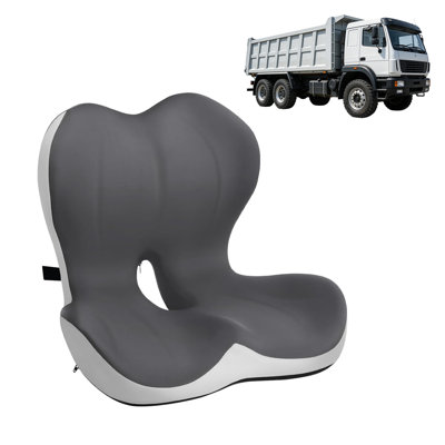 Ensemble de coussin de siège et appui-tête ergonomique en mousse à mémoire de forme, coussin de soutien lombaire et de hanche pour chaise de bureau, voiture, fauteuil roulant et maison, respirant, lavable et antidérapant