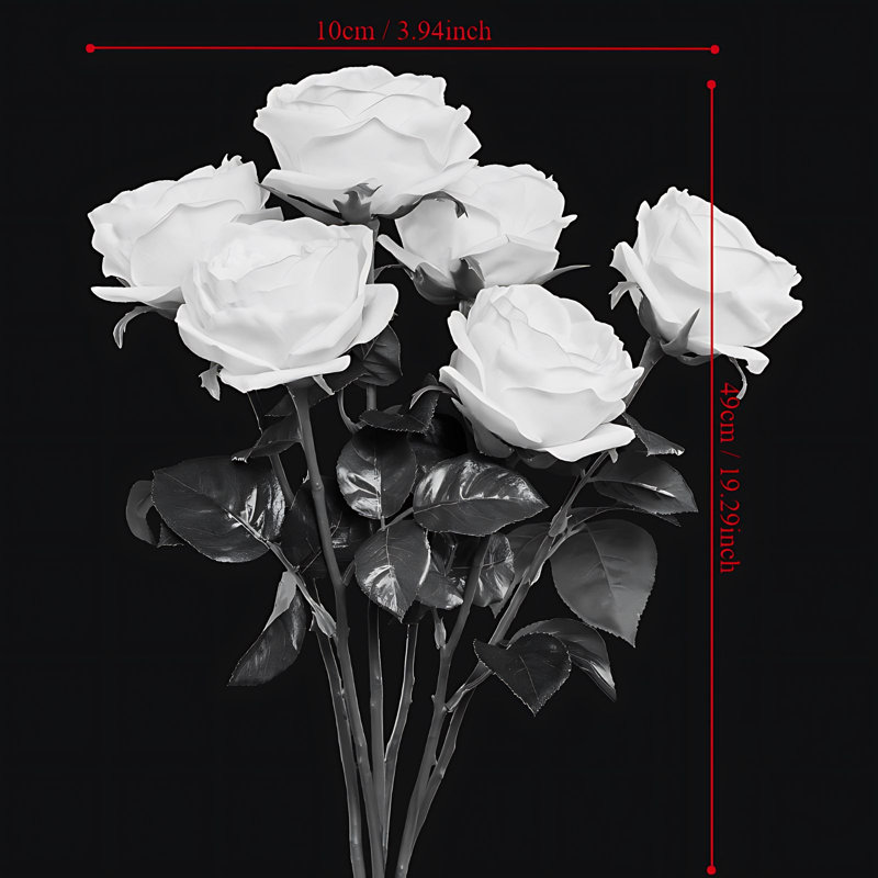Rose Arrangement, White