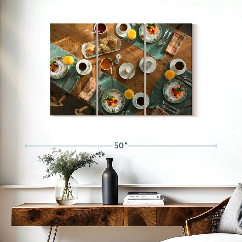 Breakfast Table, 24" H x 38" W
