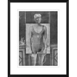 Vintage Swimmer 1 Print by Mat Sanders