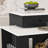 Kitchen Island With Extendable And Rotating Table, Wooden Kitchen Island With 4 Drawers-218395875
