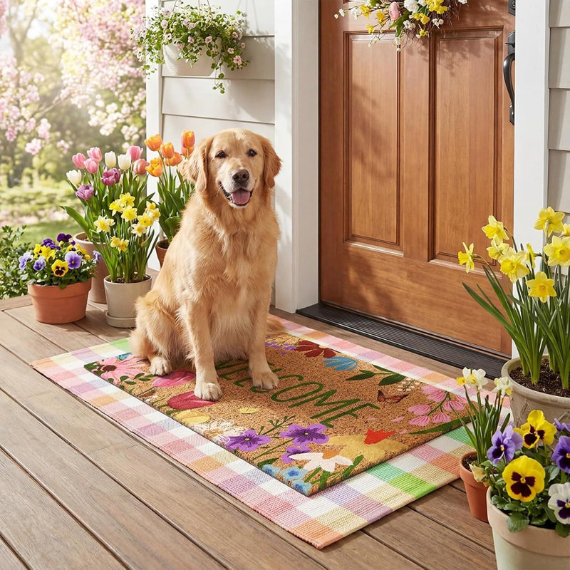 Ensemble de paillasson Spring Coir