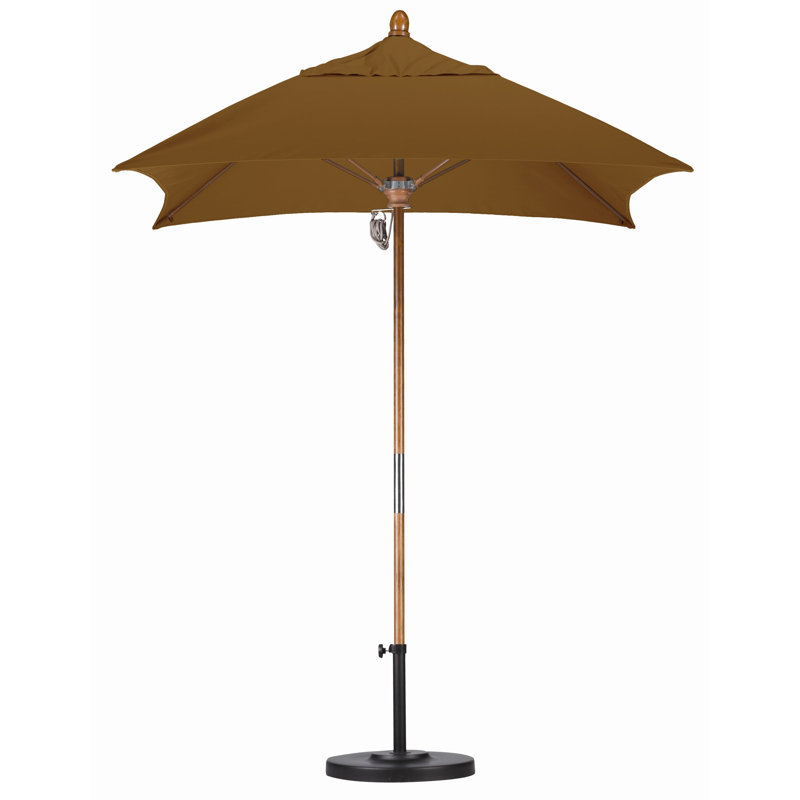  Parapluie Carré De 6', Sunbrella - Toile De Teck