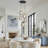 Modern Glass Globe Pendant Light