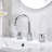 2-handle Bathroom Faucet with Drain Assembly-70781161