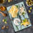Ambesonne Animal Print Tempered Glass Cutting Board Prehistoric Reptile Multicolor